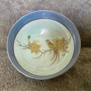 VINTAGE NORITAKE FINE CHINA SERVER SET. Morimura, Luster-ware 2pcs.